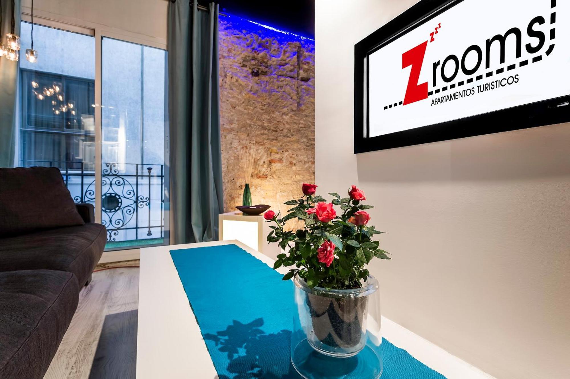 Zrooms&Suites Hostel Boutique Zaragoza Rum bild